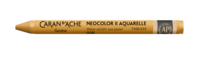 Oker / Ochre Caran d'Ache Neocolor II Watervermengbaar Wax Pastels Kleur 035