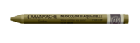 Bruinig Olijfgroen / Brownish Olive Green Caran d'Ache Neocolor II Watervermengbaar Wax Pastels Kleur 039