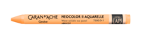 Abrikoos / Apricot Caran d'Ache Neocolor II Watervermengbaar Wax Pastels Kleur 041