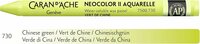 Chinees Groen / Chinese Green Caran d'Ache Neocolor II Watervermengbaar Wax Pastels Kleur 730