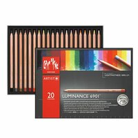 Set met 20 kleuren Caran d'Ache Luminance 6904 Set 720