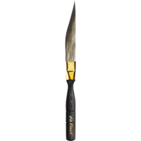Nr 1 da Vinci CASANEO zwaart / sword voor aquarelverf met korte steel Serie 703