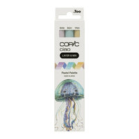 3 x Layer &amp; Mix Pastel Palet Copic Ciao alchohol inkt markers Set 301