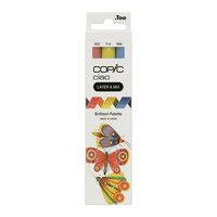 3 x Layer &amp; Mix Brilliant Palet Copic Ciao alchohol inkt markers Set 303