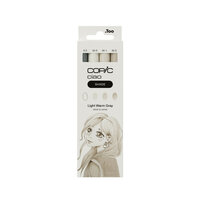 3 x Light Warm Grey Shade Copic Ciao alchohol inkt markers + 1 Multiliner set Set 421