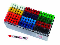 Productfoto van: Talens Wasco waskrijt grootverpakking 144 stiften (12 stiften per kleur)  95721244 8712079535025