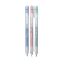 3 x Stardust Mix A Sakura Retractable Gelly Roll (klikpen) (Rood-Blauw-Groen) Set A3A