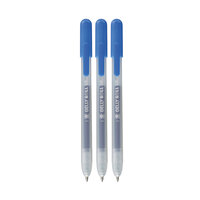 3 x Classic Blauwe Sakura Retractable Gelly Roll (klikpen) Set L3A