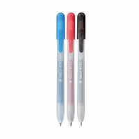 3 x Metallic Mix A Sakura Retractable Gelly Roll (klikpen) (Rood-Blauw-Zwart) Set T3A