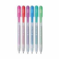 6 x Metallic Mix Sakura Retractable Gelly Roll (klikpen) Set T6