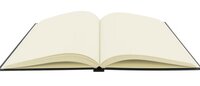 A4 dummyboek Kangaro blanco papier, zwarte hard cover 80 blad 140grs