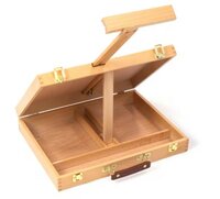 Zijaanzicht Kangaro Boxezel met 2 verstelbare houders voor canvas tot 70 cm