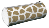 Kangaro Etui Nature Snaps &ndash; ronde etui van 23 cm met natuurmotief &ndash; stevig kunststof, 1.4L inhoud, perfect voor s
