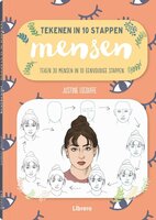 Cover van Mensen &ndash; Tekenen in 10 stappen door Justine Lecouffe &ndash; leer portretten tekenen