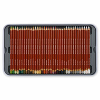 Derwent Drawing potloden set 72 kleuren &ndash; eerste tray met kleurassortiment