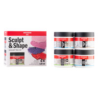 4 x 120 ML Sculpt en Shape set Amsterdam All Acrylics