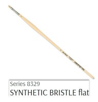 Nr. 2 Plat da Vinci SYNTHETIC BRISTLE penseel &ndash; 8 mm, vegan