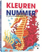 Kleuren op nummer 8 van Daniela Geremia met 30 natuur-kleurpuzzels
