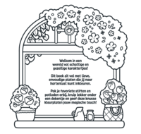bladzijde Cute &amp; Cosy: Hartsvriendinnen kleurboek met 30 schattige illustraties over vriendschap