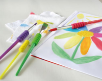 4 penselen set Faber-Castell