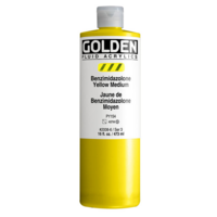 Benzimidazolone Yellow Medium Golden Fluid Acrylverf Flacon 473 ML Serie 3 Kleur 2008