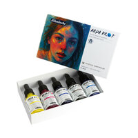 Cardboard set 5 x 30 ml Special Edition "Girls Underwater" Aqua Drop Aquarelverf van Schmincke 30 ml Set 705