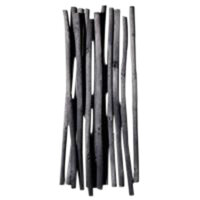 Coates doosje met 25 houtskoolstaafjes - 2-3mm