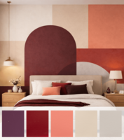 5x 250 ML Amsterdam Creative Wall Paint Color Set &ndash; Bold Harmony