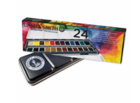 Daniel Smith 24 halve napjes in metalen box