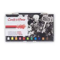 Basis set van 12 stuks Carr&eacute; Krijt Cont&eacute; &agrave;&nbsp;Paris Assortiment basis kleuren