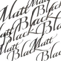 Mat Black Calligraphy Ink van Winsor &amp; Newton 30 ML Kleur 030