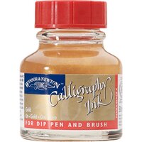 Gold Calligraphy Ink van Winsor &amp; Newton 30 ML Kleur 283