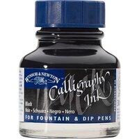 Black Calligraphy Ink van Winsor &amp; Newton 30 ML Kleur 030