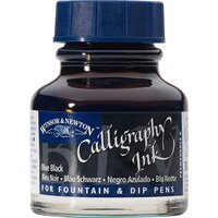Blue Black Calligraphy Ink van Winsor &amp; Newton 30 ML Kleur 034