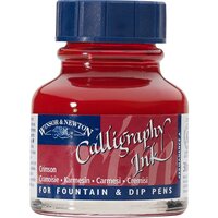 Crimson Calligraphy Ink van Winsor &amp; Newton 30 ML Kleur 203