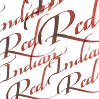 Indian Red Calligraphy Ink van Winsor &amp; Newton 30 ML Kleur 317