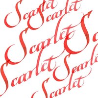 Scarlet Calligraphy Ink van Winsor &amp; Newton 30 ML Kleur 601