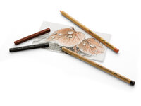 Pastelpotloden metalen etui &agrave; 60 st. Faber-Castell Pitt Alle 60 kleuren in 1 metalen etui.