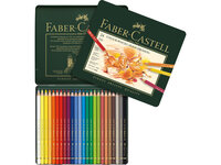 Polychromos Etui met 24 Kleurpotloden Faber-Castell