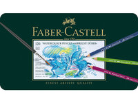 Albrecht D&uuml;rer Metalen etui met 120 Aquarelpotloden Faber-Castell