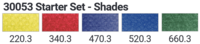 Starter set Shades 5 kleuren van PanPastel