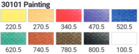 Painting Set 10 kleuren van PanPastel