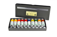 10 x 40 ML Lake set 1 Old Holland Olieverf (Oudt Holland Scheveningen)