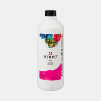 Magenta Ecoline fles 490 ml van Talens Kleur 337