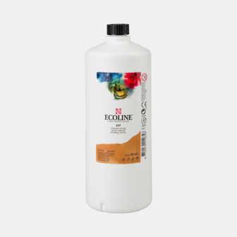 Gele Oker Ecoline fles 990 ml van Talens Kleur 227