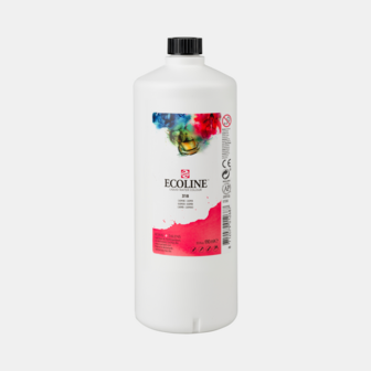 Karmijn Ecoline fles 990 ml van Talens Kleur 318