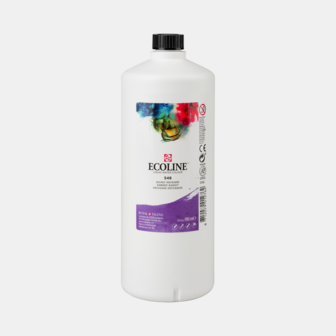 Blauwviolet Ecoline fles 990 ml van Talens Kleur 548