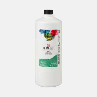 Donkergroen Ecoline fles 990 ml van Talens Kleur 602