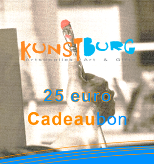 Kunstburg Cadeaubon voor 25 euro