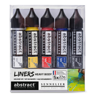 Abstract Liner set 5 x 27 ml Sennelier  Set 350